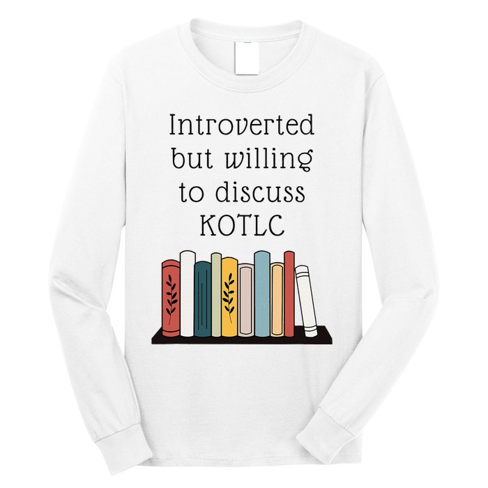 Introverted Kotlc Book Series Fan Sophie Foster Fan Long Sleeve Shirt