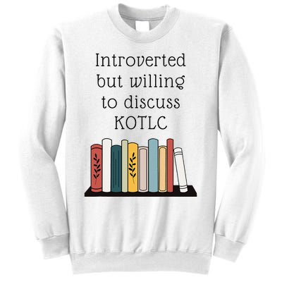 Introverted Kotlc Book Series Fan Sophie Foster Fan Sweatshirt