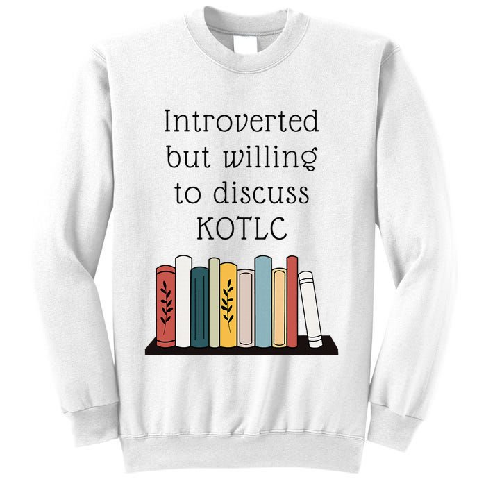 Introverted Kotlc Book Series Fan Sophie Foster Fan Sweatshirt