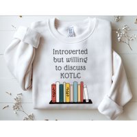 Introverted Kotlc Book Series Fan Sophie Foster Fan Sweatshirt