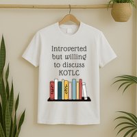 Introverted Kotlc Book Series Fan Sophie Foster Fan T-Shirt