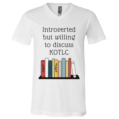 Introverted Kotlc Book Series Fan Sophie Foster Fan V-Neck T-Shirt