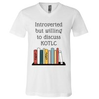 Introverted Kotlc Book Series Fan Sophie Foster Fan V-Neck T-Shirt