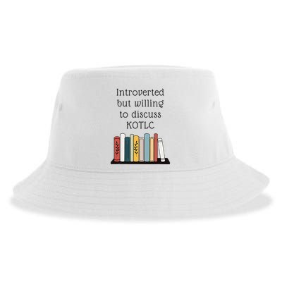 Introverted Kotlc Book Series Fan Sophie Foster Fan Sustainable Bucket Hat