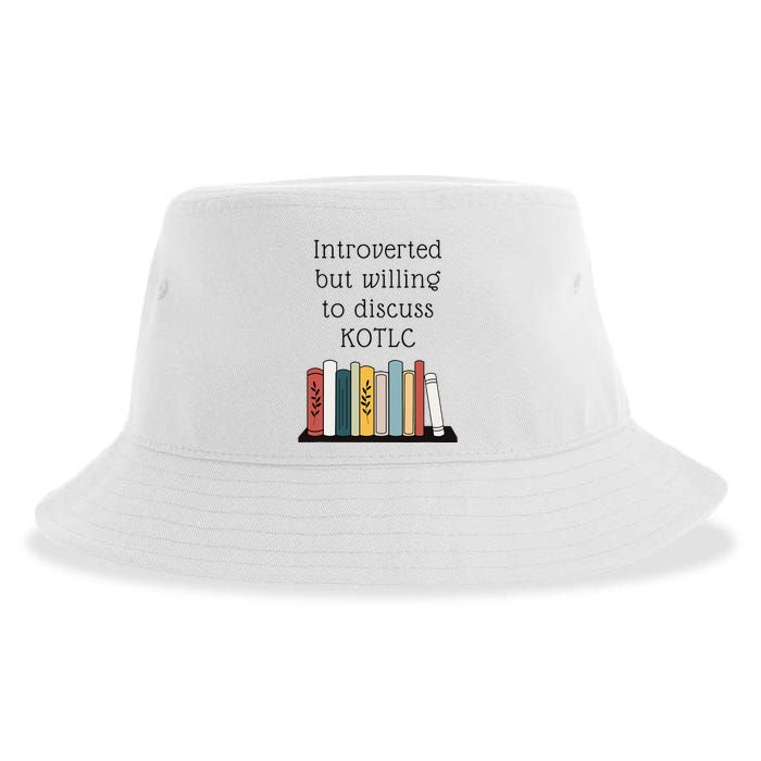 Introverted Kotlc Book Series Fan Sophie Foster Fan Sustainable Bucket Hat