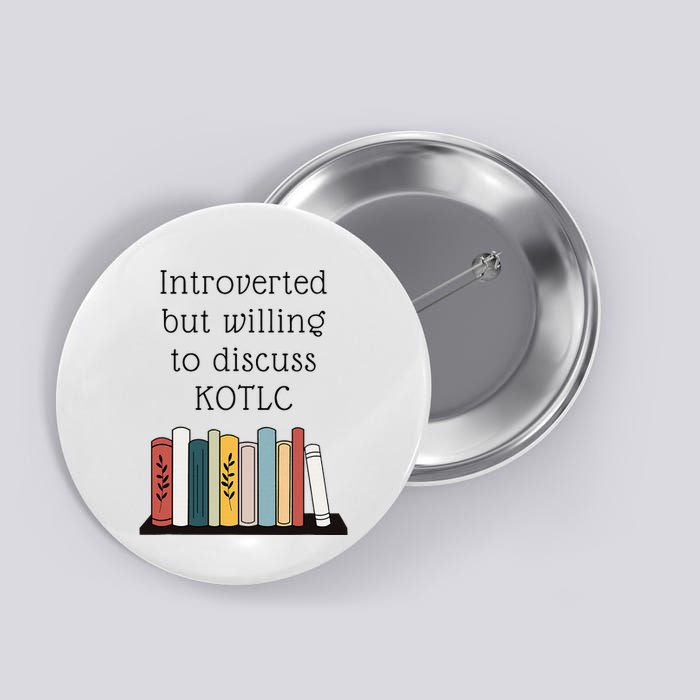 Introverted Kotlc Book Series Fan Sophie Foster Fan Button