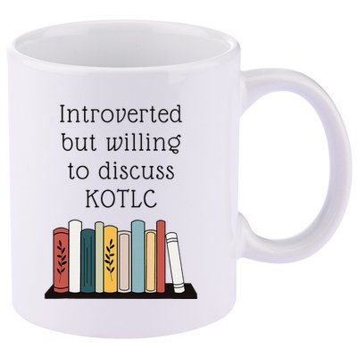 Introverted Kotlc Book Series Fan Sophie Foster Fan 11oz C Handle Ceramic Mug