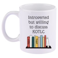Introverted Kotlc Book Series Fan Sophie Foster Fan 11oz C Handle Ceramic Mug