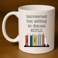 Introverted Kotlc Book Series Fan Sophie Foster Fan 11oz C Handle Ceramic Mug