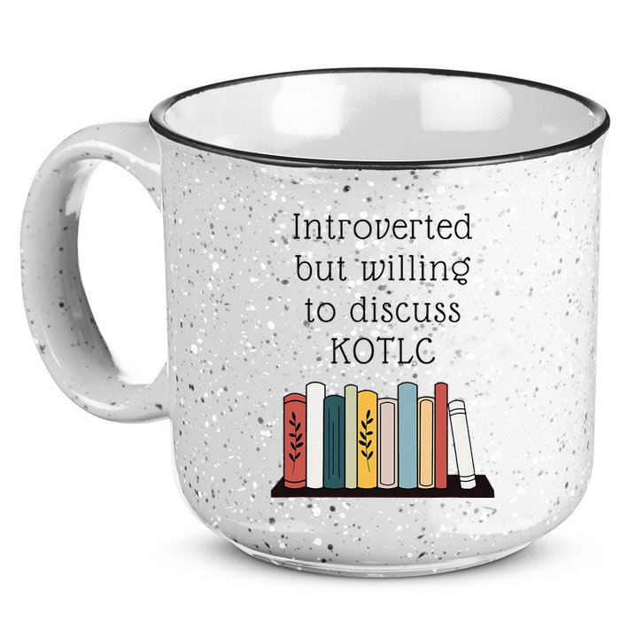 Introverted Kotlc Book Series Fan Sophie Foster Fan 15oz Campfire Ceramic Mug