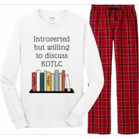 Introverted Kotlc Book Series Fan Sophie Foster Fan Long Sleeve Pajama Set