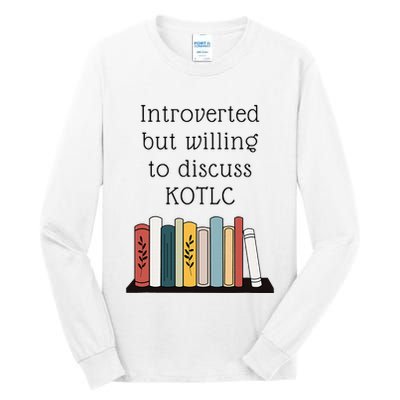 Introverted Kotlc Book Series Fan Sophie Foster Fan Tall Long Sleeve T-Shirt