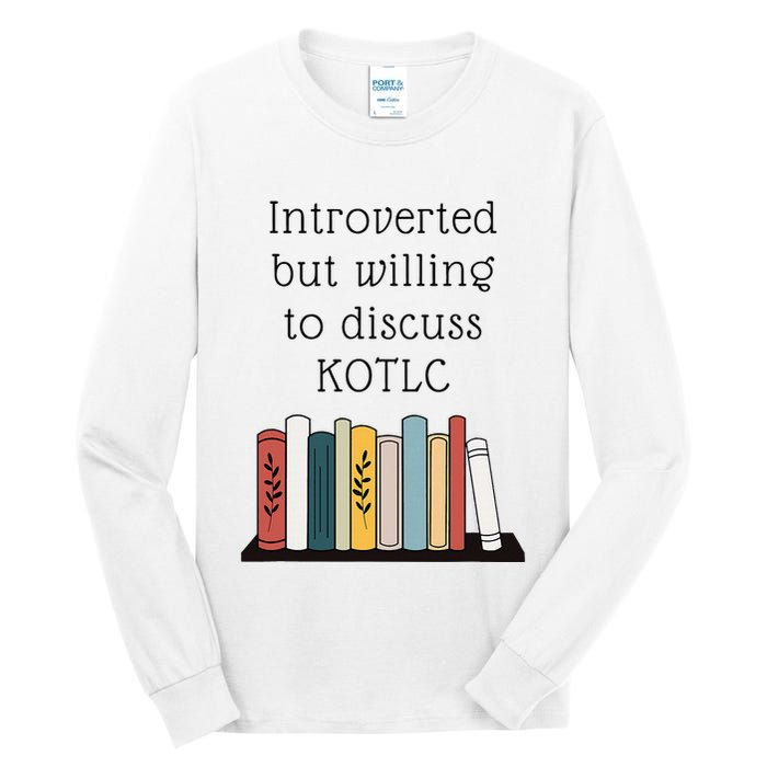 Introverted Kotlc Book Series Fan Sophie Foster Fan Tall Long Sleeve T-Shirt