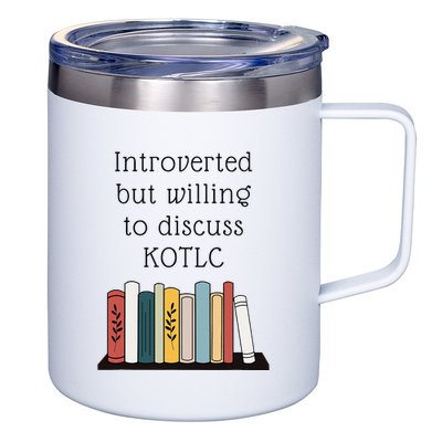Introverted Kotlc Book Series Fan Sophie Foster Fan 12oz Stainless Steel Coffee Mug