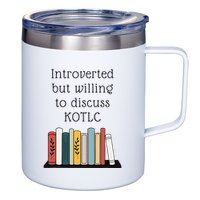 Introverted Kotlc Book Series Fan Sophie Foster Fan 12oz Stainless Steel Coffee Mug
