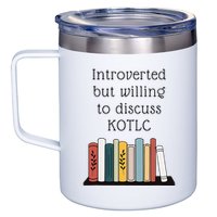 Introverted Kotlc Book Series Fan Sophie Foster Fan 12oz Stainless Steel Coffee Mug