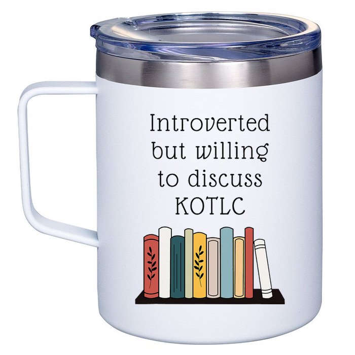 Introverted Kotlc Book Series Fan Sophie Foster Fan 12oz Stainless Steel Coffee Mug