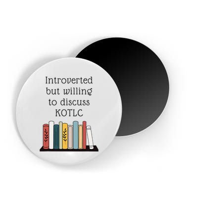 Introverted Kotlc Book Series Fan Sophie Foster Fan Magnet