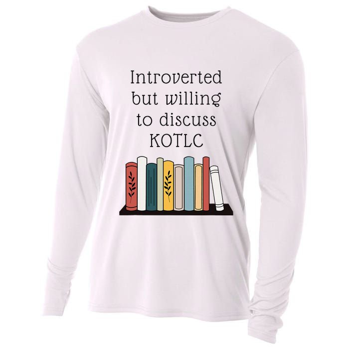 Introverted Kotlc Book Series Fan Sophie Foster Fan Cooling Performance Long Sleeve Crew