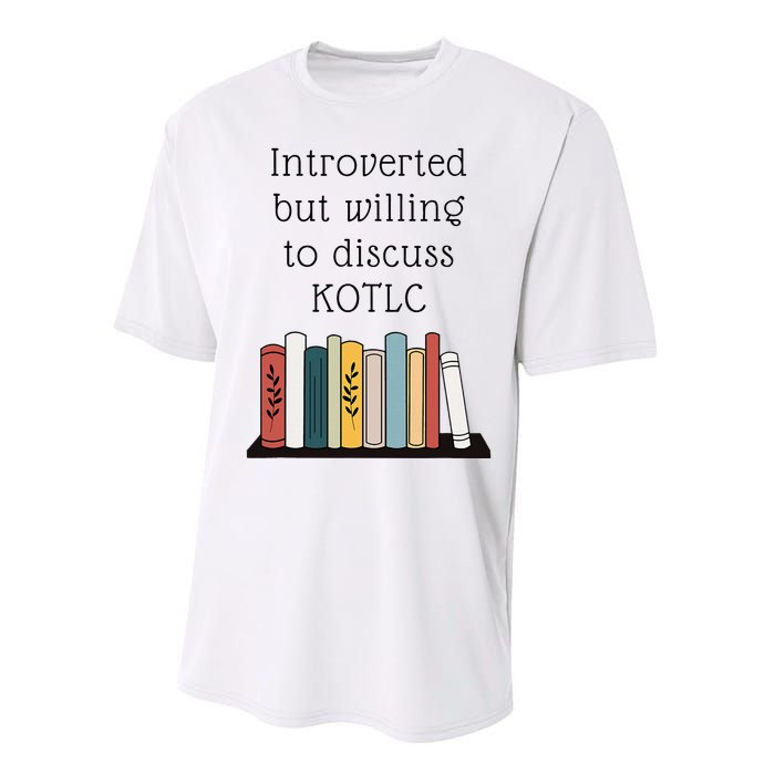 Introverted Kotlc Book Series Fan Sophie Foster Fan Performance Sprint T-Shirt