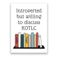 Introverted Kotlc Book Series Fan Sophie Foster Fan Poster