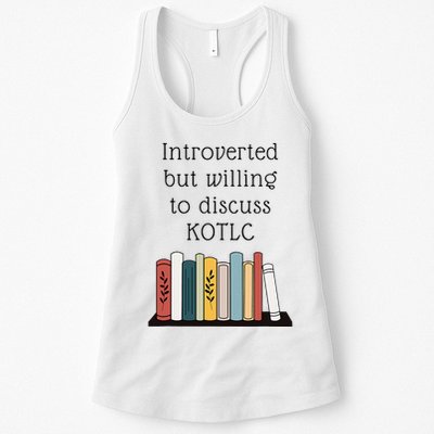 Introverted Kotlc Book Series Fan Sophie Foster Fan Womens Tank Top