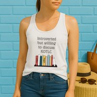 Introverted Kotlc Book Series Fan Sophie Foster Fan Womens Tank Top