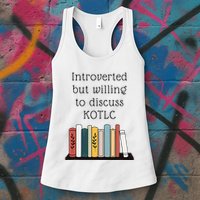 Introverted Kotlc Book Series Fan Sophie Foster Fan Womens Tank Top
