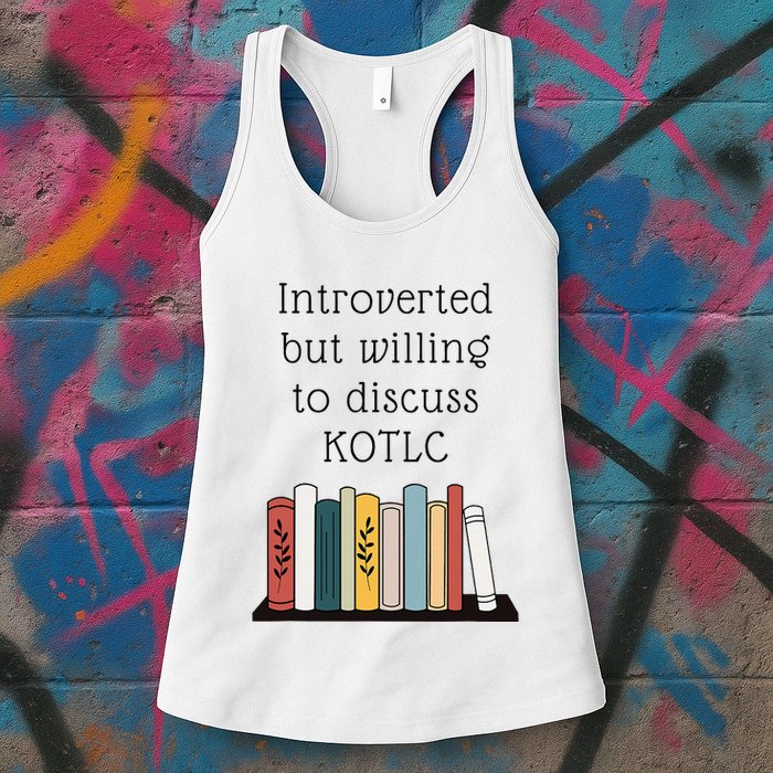 Introverted Kotlc Book Series Fan Sophie Foster Fan Womens Tank Top