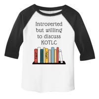 Introverted Kotlc Book Series Fan Sophie Foster Fan Toddler Fine Jersey T-Shirt