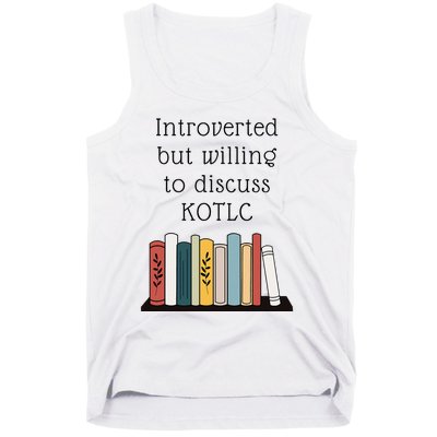 Introverted Kotlc Book Series Fan Sophie Foster Fan Tank Top