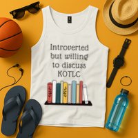 Introverted Kotlc Book Series Fan Sophie Foster Fan Tank Top