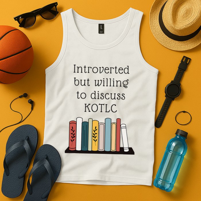 Introverted Kotlc Book Series Fan Sophie Foster Fan Tank Top