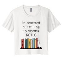 Introverted Kotlc Book Series Fan Sophie Foster Fan Crop Top