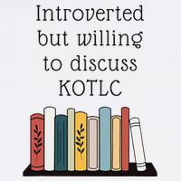 Introverted Kotlc Book Series Fan Sophie Foster Fan Cropped Pullover Crew