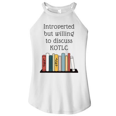 Introverted Kotlc Book Series Fan Sophie Foster Fan Women's Perfect Tri Rocker Tank