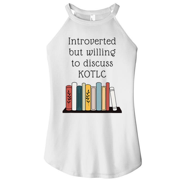 Introverted Kotlc Book Series Fan Sophie Foster Fan Women's Perfect Tri Rocker Tank