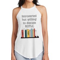 Introverted Kotlc Book Series Fan Sophie Foster Fan Women's Perfect Tri Rocker Tank