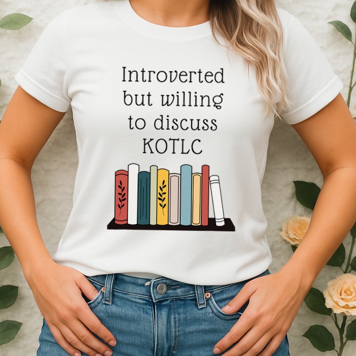 Introverted Kotlc Book Series Fan Sophie Foster Fan Womens T-Shirt