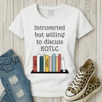 Introverted Kotlc Book Series Fan Sophie Foster Fan Womens T-Shirt