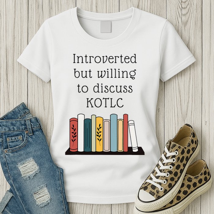 Introverted Kotlc Book Series Fan Sophie Foster Fan Womens T-Shirt