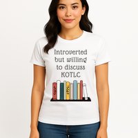 Introverted Kotlc Book Series Fan Sophie Foster Fan Womens T-Shirt