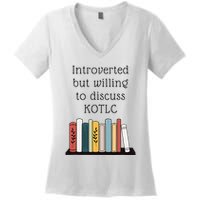 Introverted Kotlc Book Series Fan Sophie Foster Fan Women's V-Neck T-Shirt