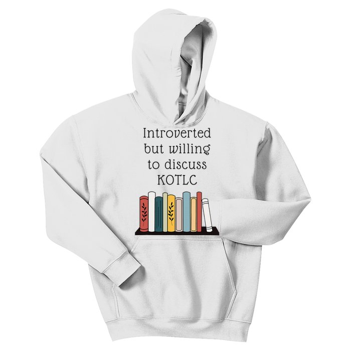 Introverted Kotlc Book Series Fan Sophie Foster Fan Kids Hoodie