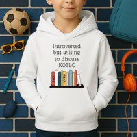 Introverted Kotlc Book Series Fan Sophie Foster Fan Kids Hoodie