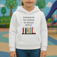 Introverted Kotlc Book Series Fan Sophie Foster Fan Kids Hoodie