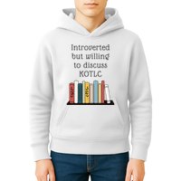 Introverted Kotlc Book Series Fan Sophie Foster Fan Kids Hoodie