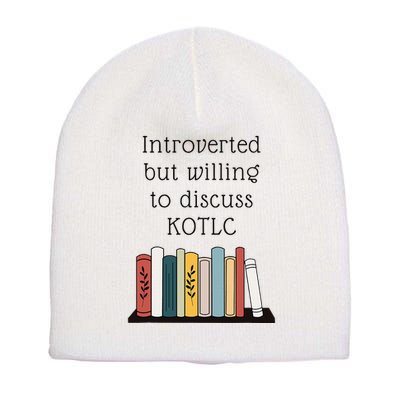 Introverted Kotlc Book Series Fan Sophie Foster Fan Short Acrylic Beanie