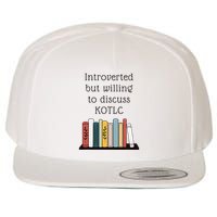 Introverted Kotlc Book Series Fan Sophie Foster Fan Wool Snapback Cap