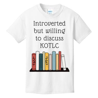 Introverted Kotlc Book Series Fan Sophie Foster Fan Kids T-Shirt